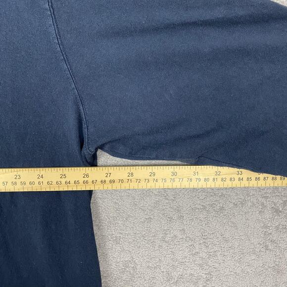 Carhartt Shirt Mens 2XL Navy Long Sleeve Original Fit Logo Sleeve K231 Cotton - Picture 14 of 16